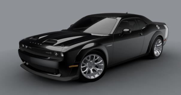 Dodge Challenger „Black Ghost“.  Foto: Autoren-Union Mobilität/Stellantis